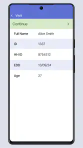 CommCare screenshot