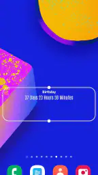 Countdown Widget - Time Until 1