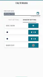 Countdown Widget - Time Until 7