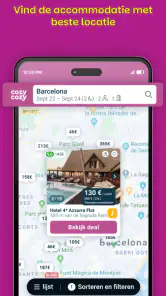 Cozycozy: Alle accommodaties screenshot