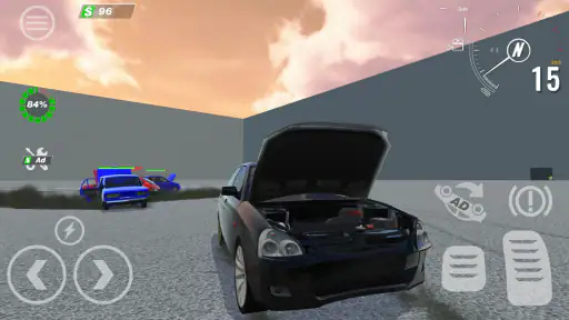Crash test Auto VAZ Lada 3