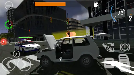 Crash test Auto VAZ Lada 6