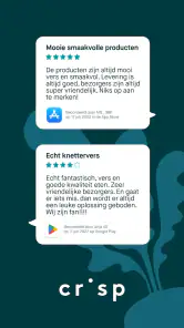 Crisp - online supermarkt screenshot