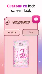 Cute Lock Screen & Wallpapers 7