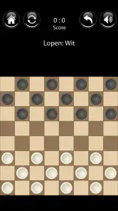 Dammen Online Nederlands screenshot