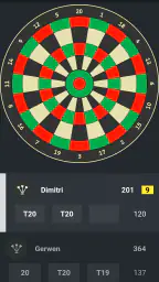 DARTS Scorebord 2026 1