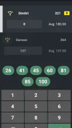 DARTS Scorebord 2026 2