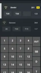 DARTS Scorebord 2026 3