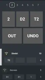 DARTS Scorebord 2026 6