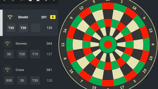 DARTS Scorebord 2026 7