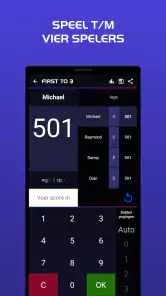 Darts Scorebord screenshot