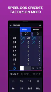 Darts Scorebord screenshot