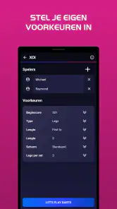 Darts Scorebord screenshot
