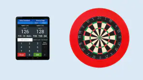 Darts Scorebord screenshot