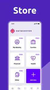 Datakeeper screenshot