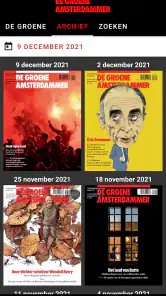 De Groene Amsterdammer screenshot