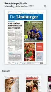 De Limburger Krant screenshot