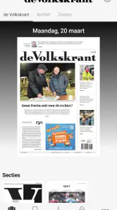 de Volkskrant Krant screenshot