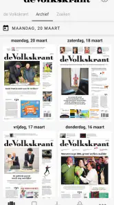 de Volkskrant Krant screenshot