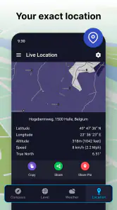 Digitaal kompas - Slim kompas screenshot