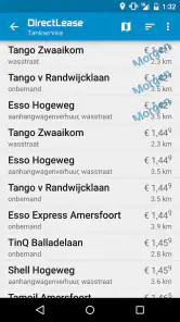 DirectLease Tankservice screenshot