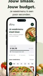 Disha: Weekmenu & Budget 2