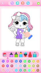Doll Princess Coloring Games 8