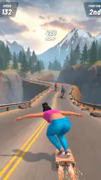 Downhill Skate Race 1