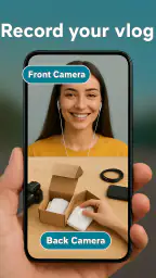Dual Camera For Vlogger 3