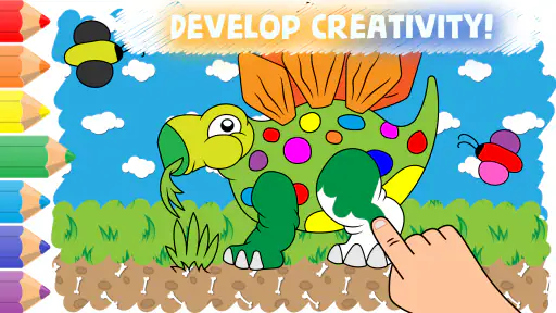 Easy coloring pages for kids 1