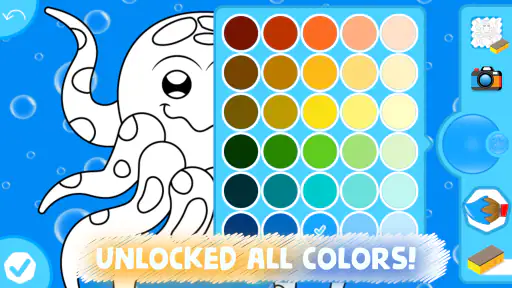 Easy coloring pages for kids 5