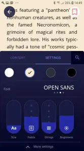 eBoox: ePub PDF e-book Reader screenshot