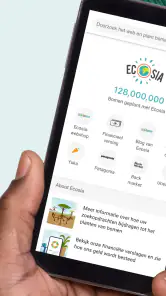 Ecosia: Search to plant trees screenshot