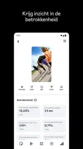 Edits, een Instagram-app screenshot