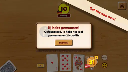Eenendertigen | 31 Kaartspel 5