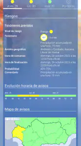 El tiempo de AEMET screenshot