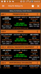 Elite Dangerous TradePad Pro 7