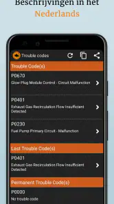 EOBD Facile - OBD2 Car Scanner screenshot