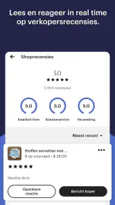 Etsy Seller: Jouw shop screenshot