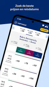 Eurostar: Treinreizen & Hotels screenshot