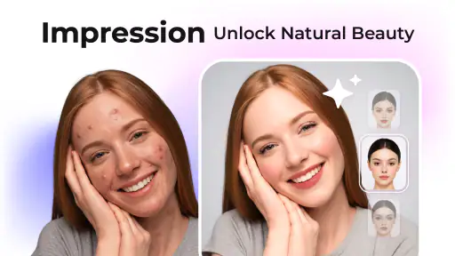 Face Editor: AI Makeup Look 1