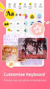 Facemoji AI Emoji Keyboard screenshot