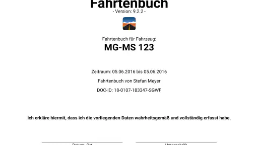 Fahrtenbuch 7