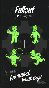 Fallout Pip-Boy SE Watch Face screenshot