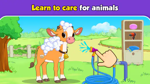 Farm animal games for kids 2-5 5