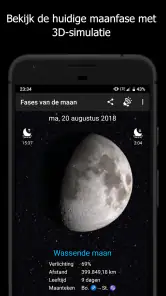 Fases van de maan screenshot