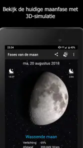 Fases van de maan screenshot