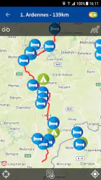 Fietsvakantiewinkel route-app 3