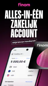 Finom • Zakelijke rekening screenshot