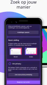 Firefox Snelle privébrowser screenshot